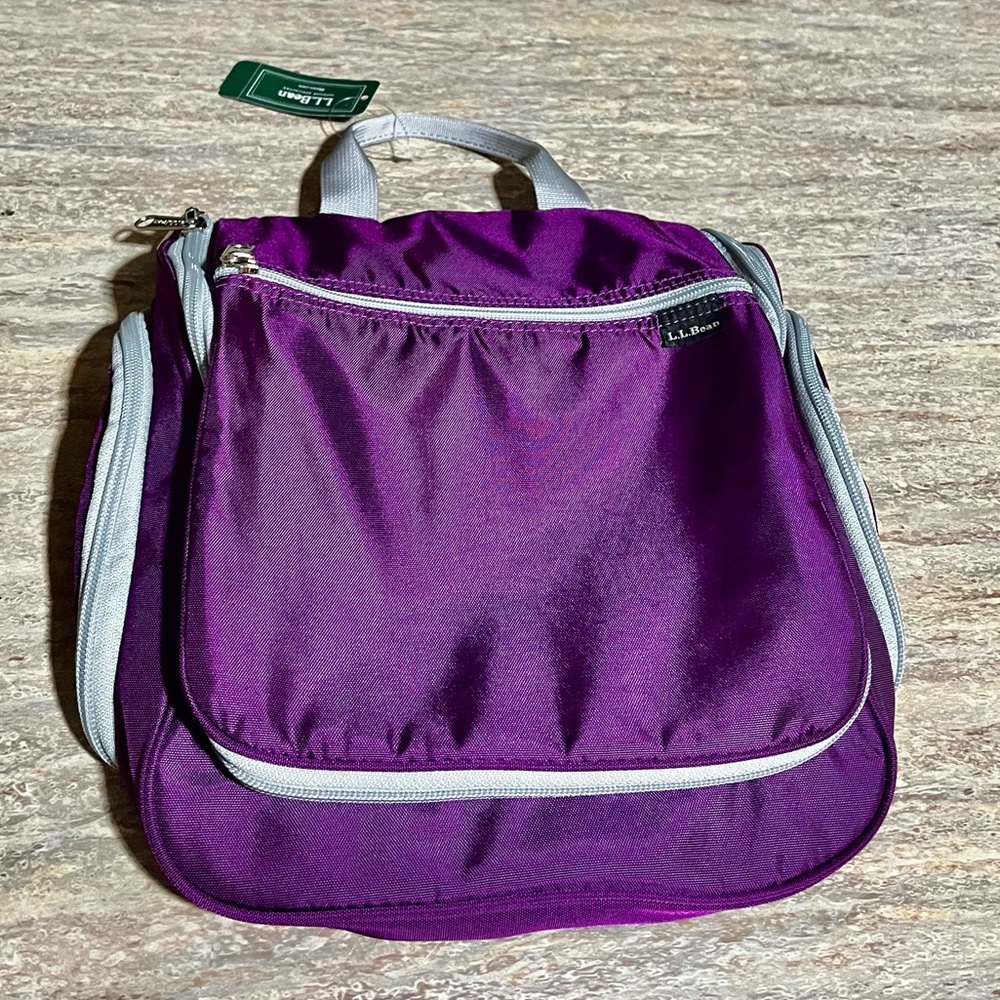 NWT L.L. Bean Antique Plum personal organizer - Picture 1 of 15